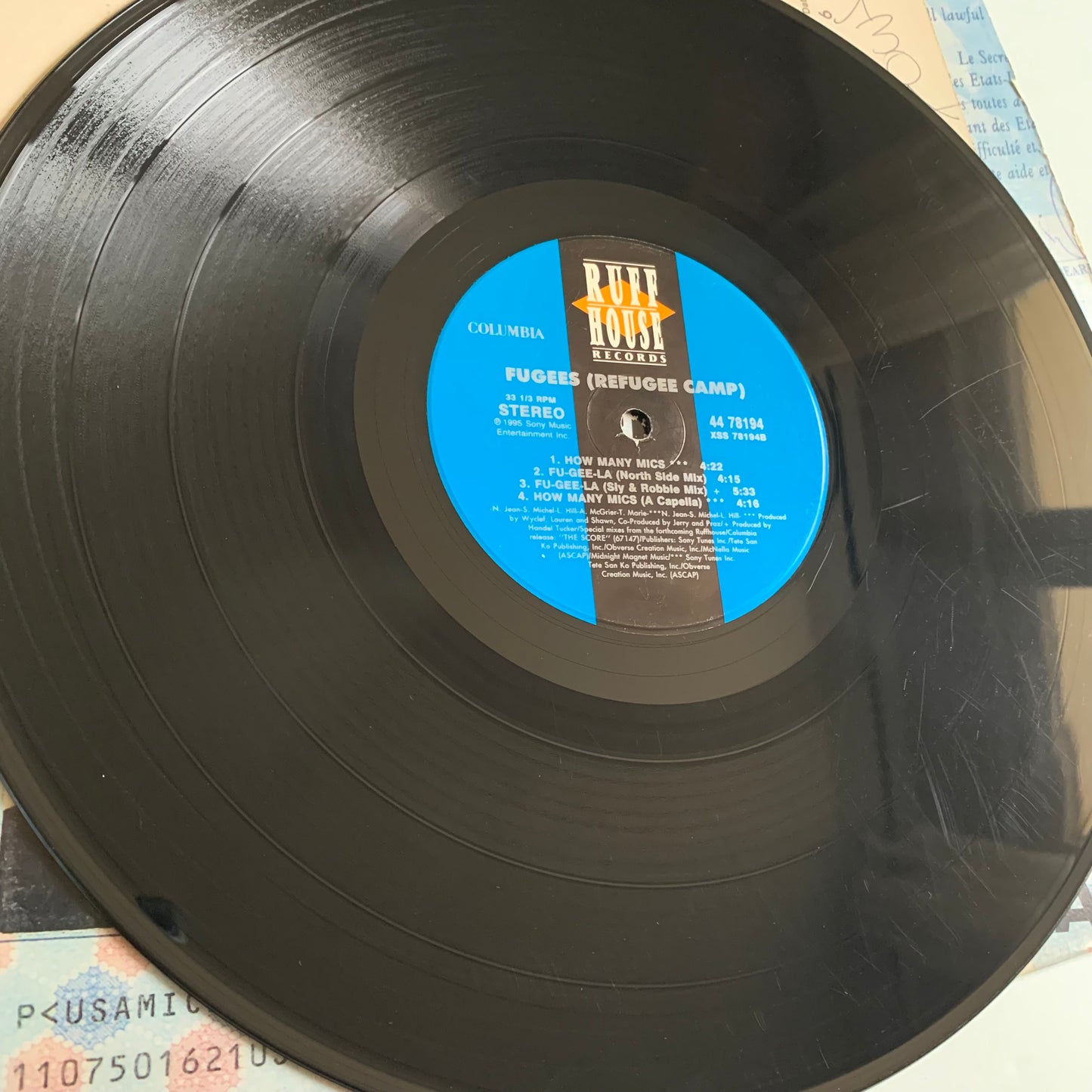 Fugees (Refugee Camp) - Fu-Gee-La - Single 1995