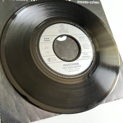 Indochine - Tes Yeux Noirs - Single 1986