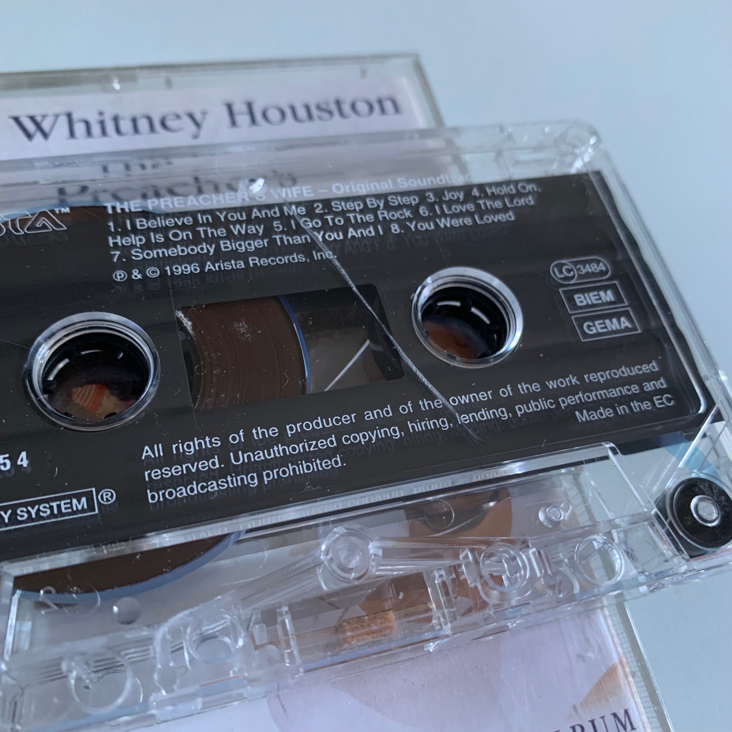 Whitney Houston - The Preacher's Wife - Bande Originale du Film - 1996 Occasion
