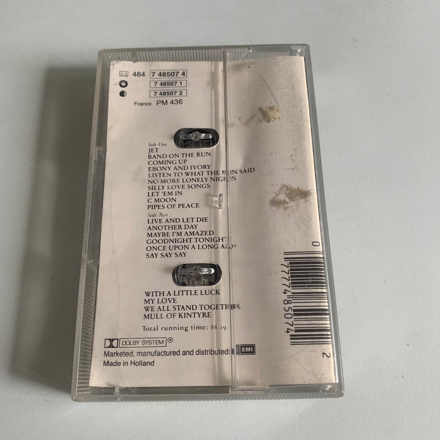 Paul McCartney - All The Best ! - 1987 Occasion