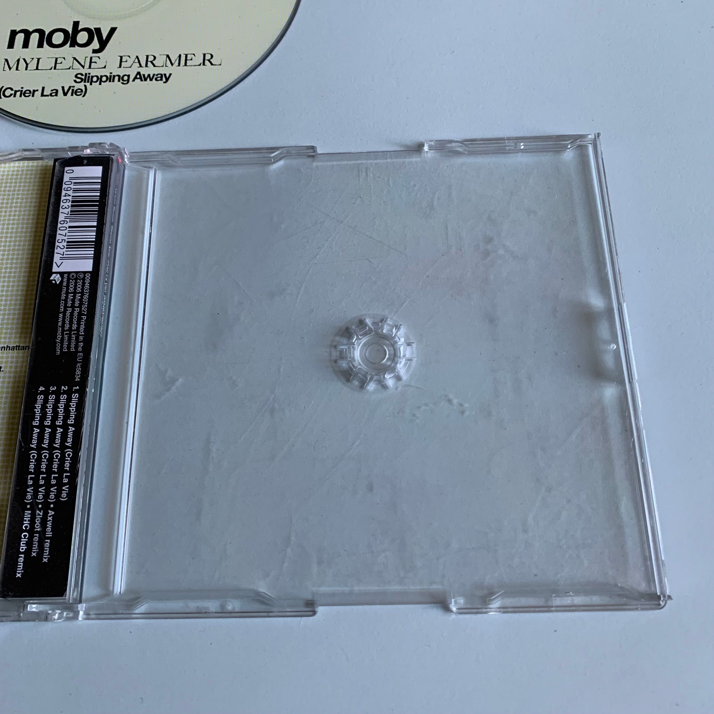 CD - Moby - Mylene Farmer - Slipping Away (Crier La Vie) - Single 2006