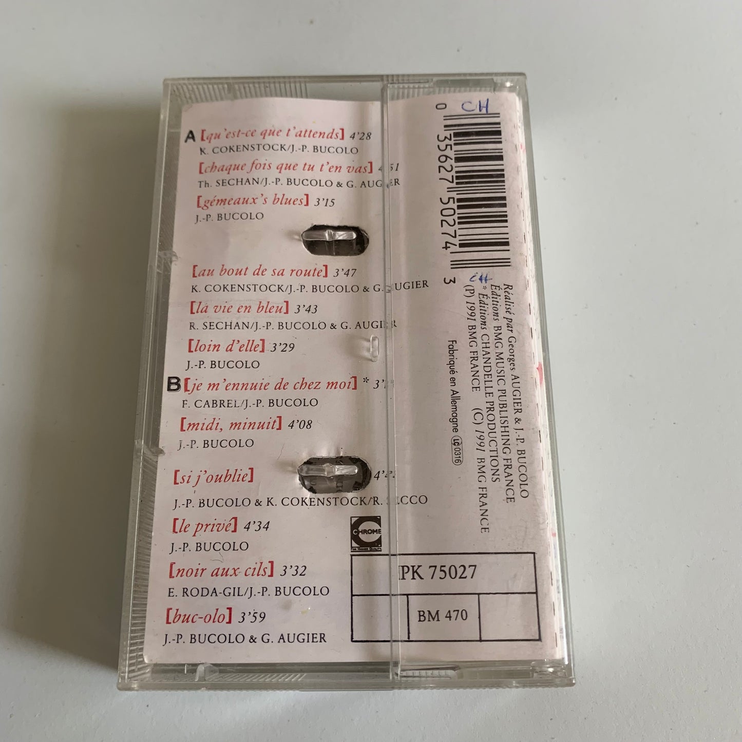 Jean-Pierre Bucolo - Château De Cartes - 1991 Occasion