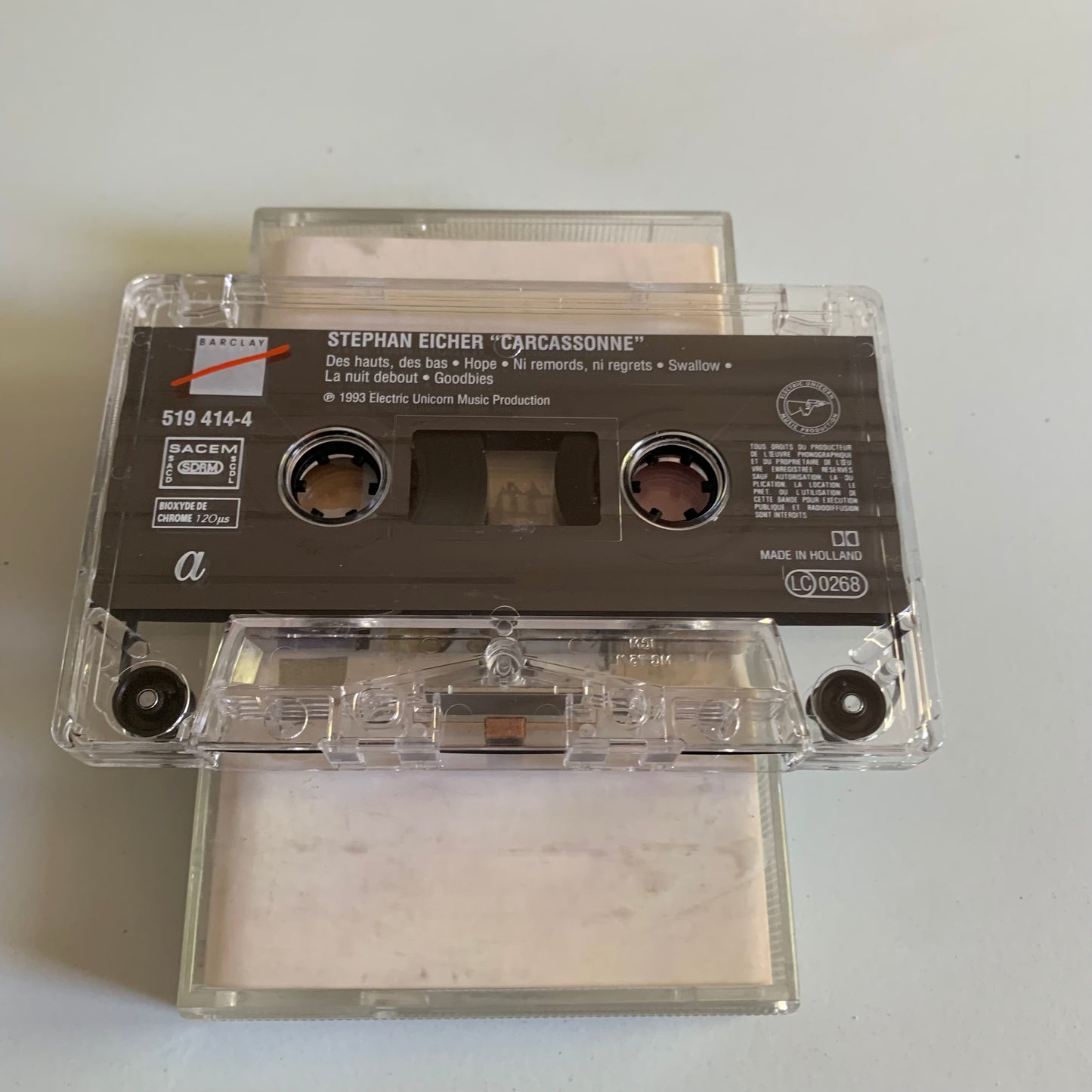 Stephan Eicher - Carcassonne - 1993 Occasion