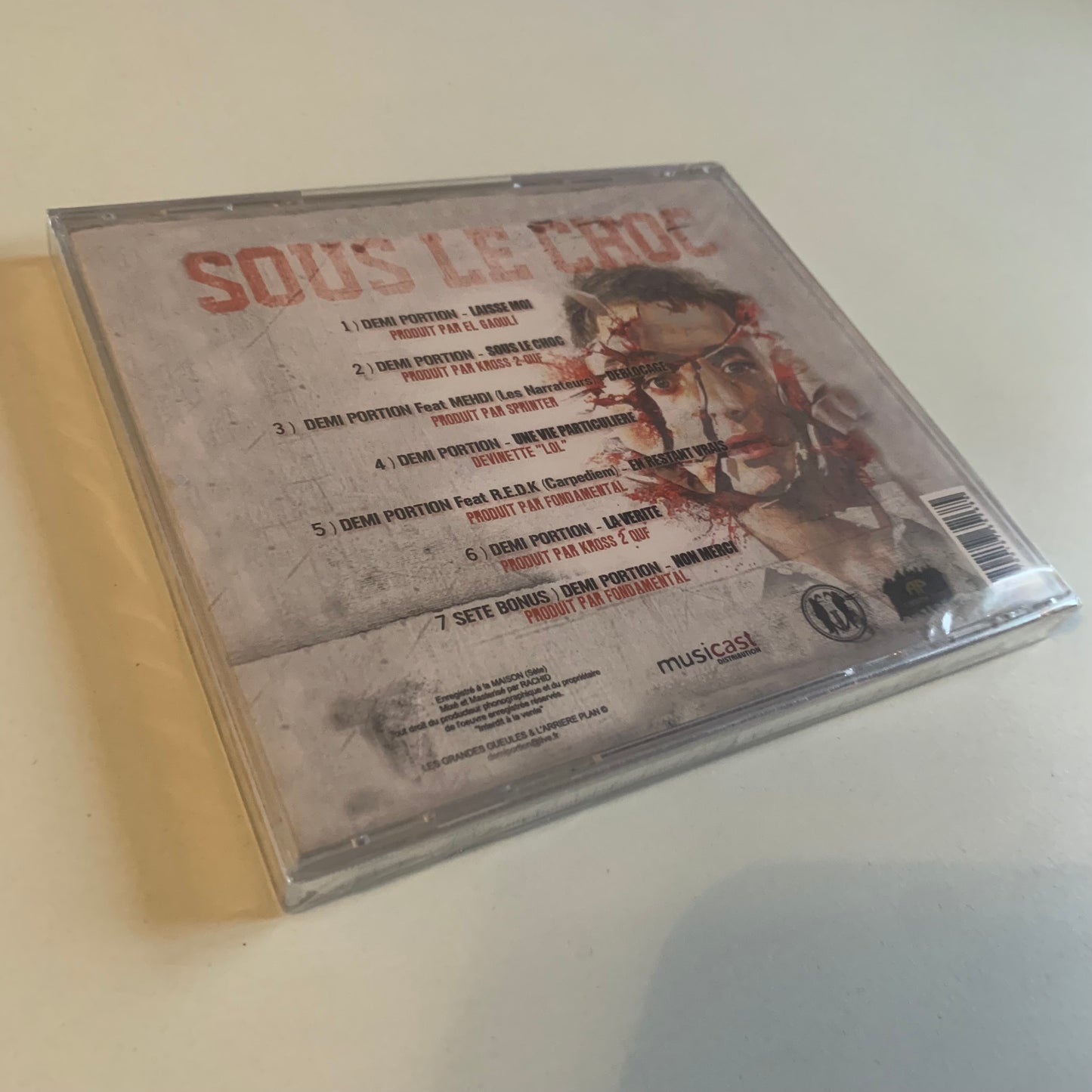 CD - Demi Portion - Sous Le Choc - Neuf sous Blister
