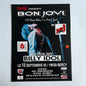 Affiche Originale Concert Bon Jovi 1993 - Page de Magazine 30x23cm