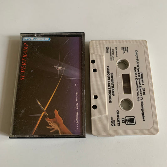 Supertramp - Famous Last Words - 1982 Occasion
