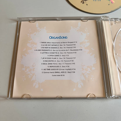 CD - Emmanuel Bex - Mônica Passos - OrganSong - 2006