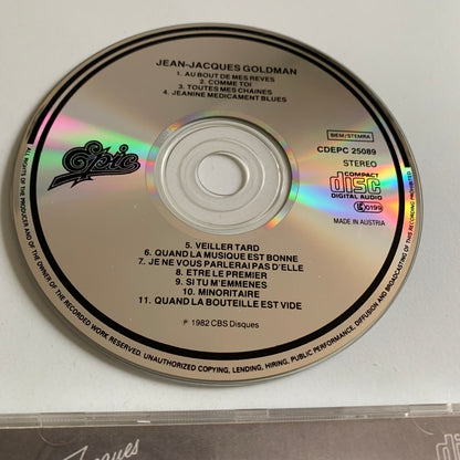 CD - Jean-Jacques Goldman - Occasion