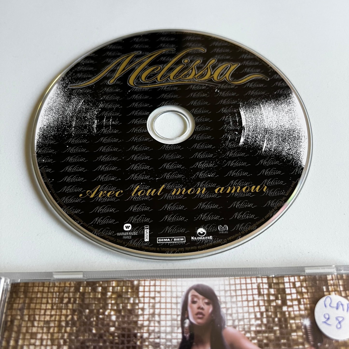 CD - Melissa - Avec Tout Mon Amour - 2007