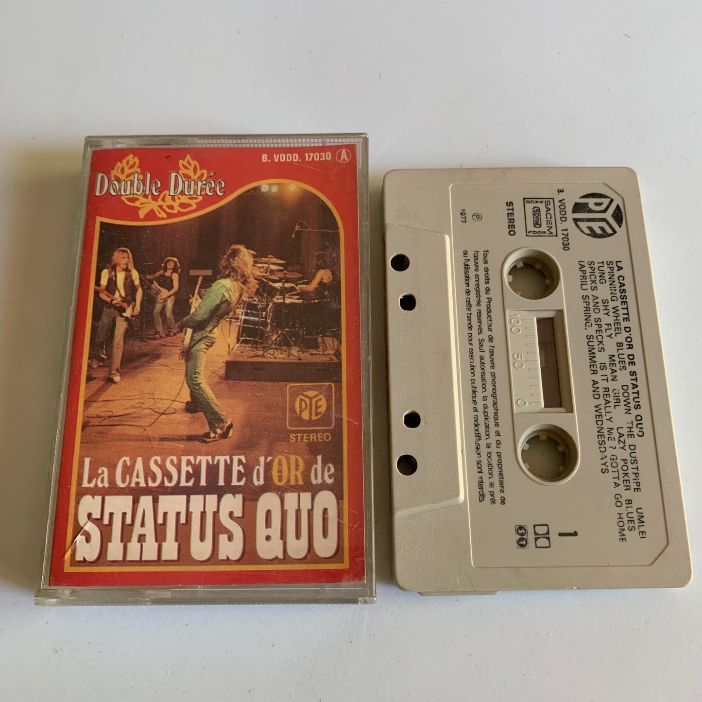 Status Quo - La Cassette D'Or De Status Quo - 1977 Occasion