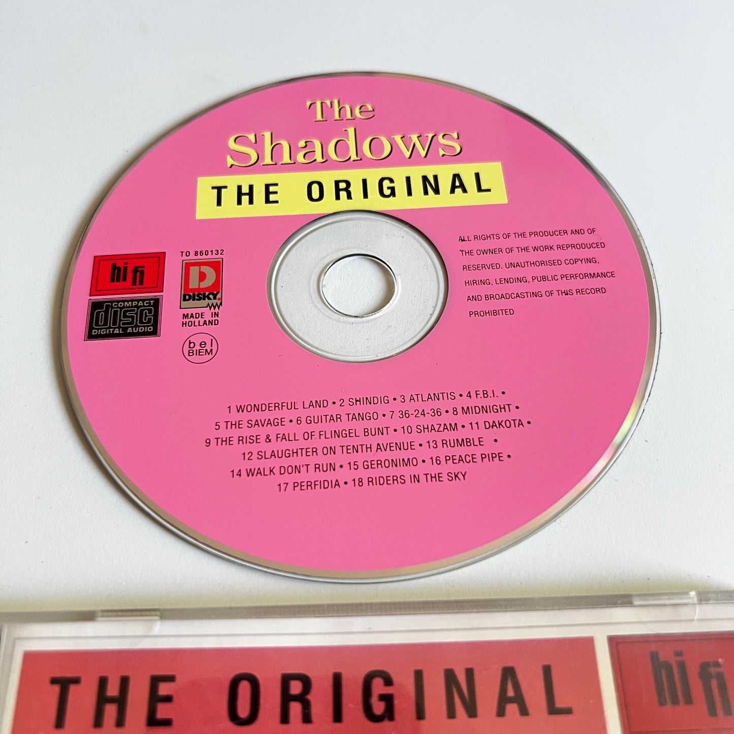 CD - The Shadows - The Original - 1995