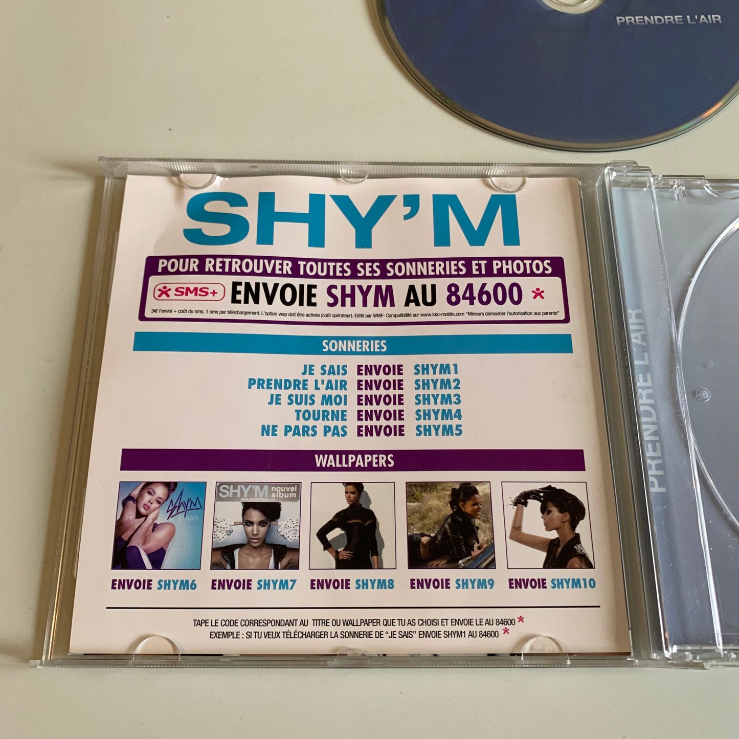 CD - Shy’m - Prendre L'Air - 2010