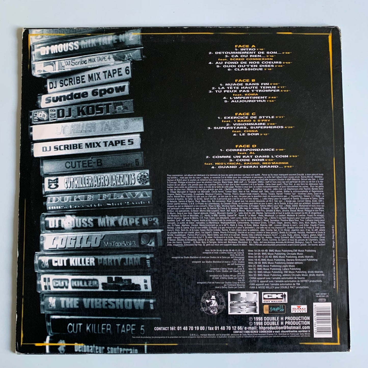 Fabe - Détournement De Son - 1 seul LP - 1998