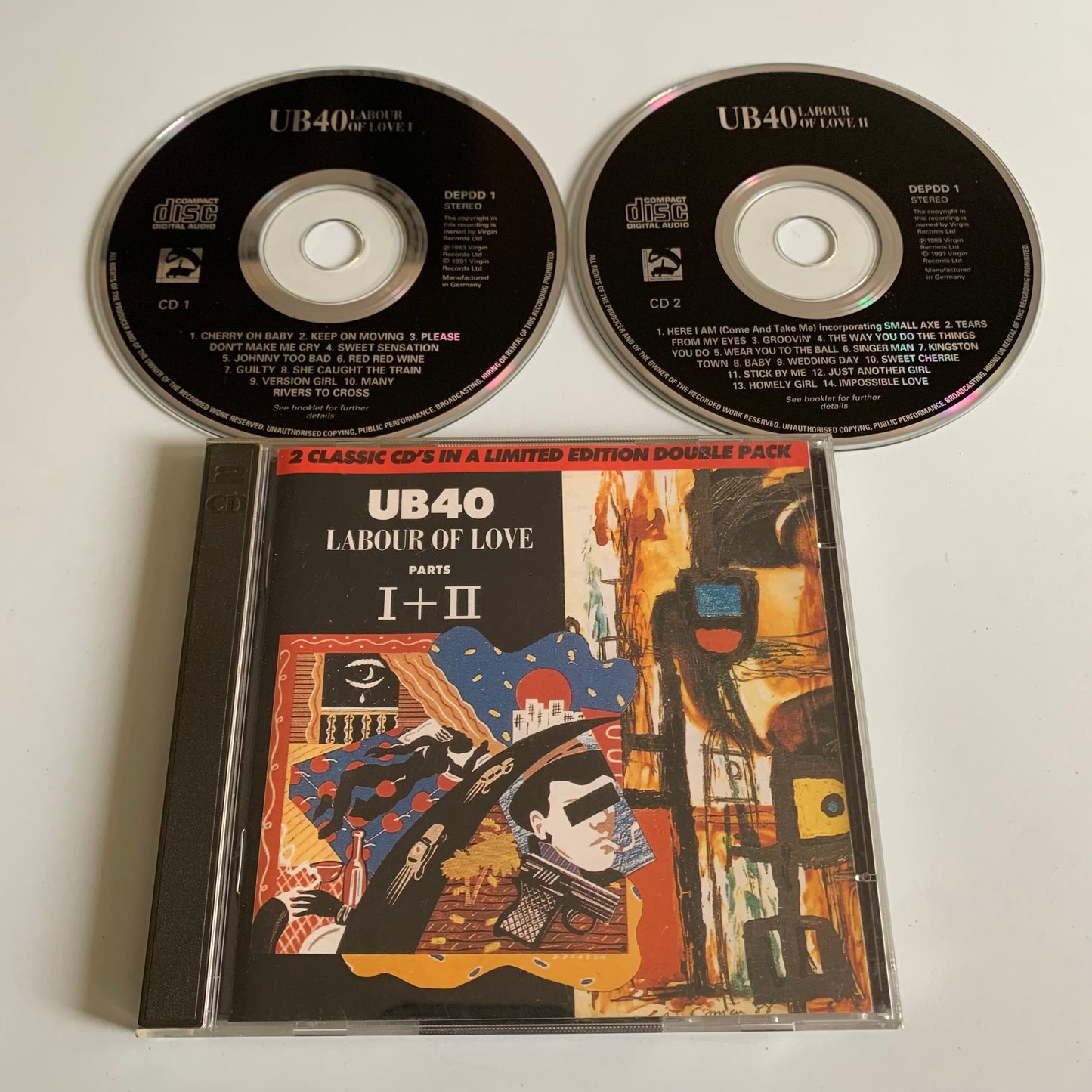 UB40 - Labour Of Love Parts I + II - 1991 Occasion