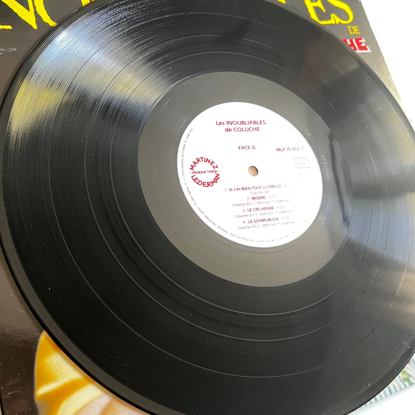 Coluche - Les Inoubliables De Coluche - Double LP 1988