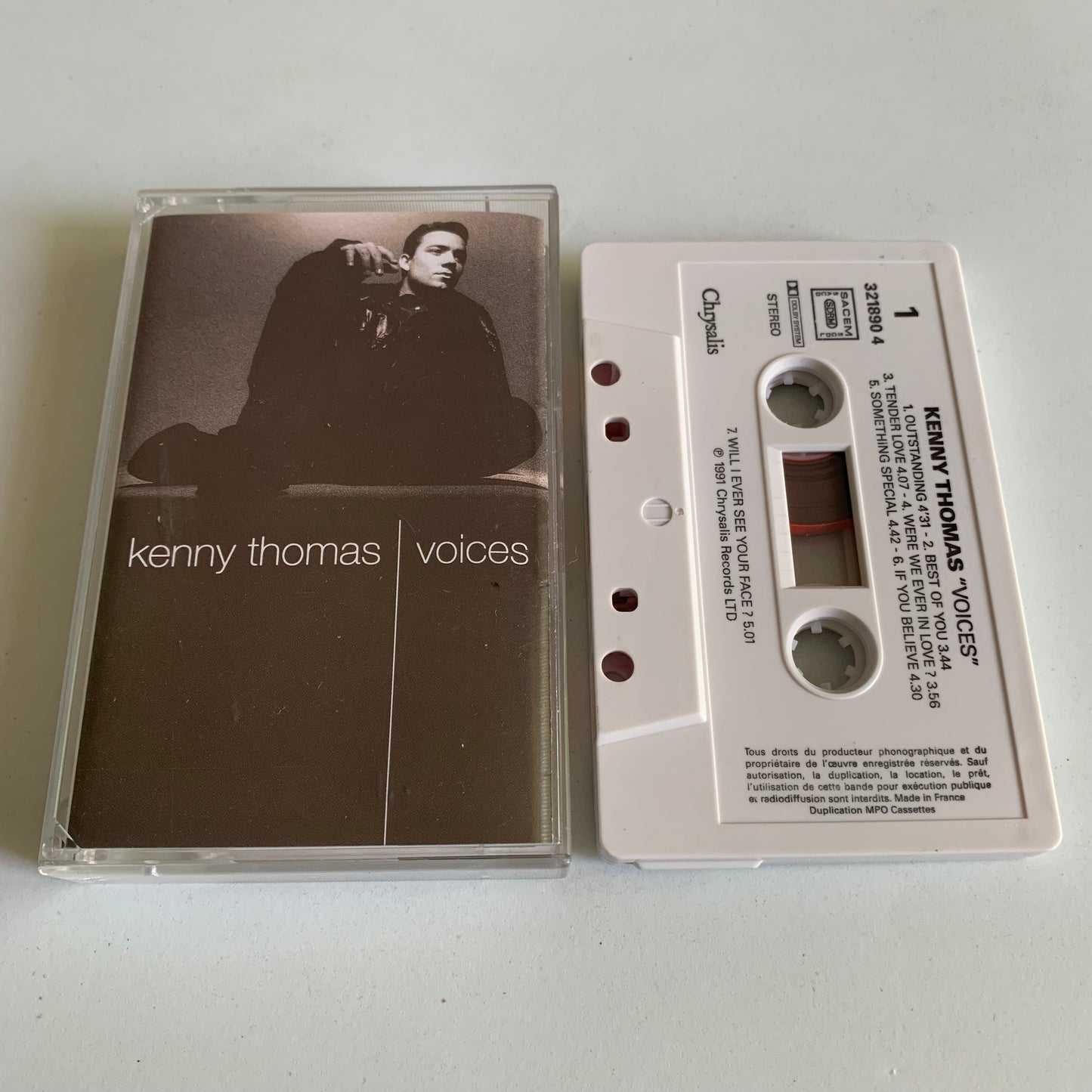 Kenny Thomas - Voices - 1991 Occasion