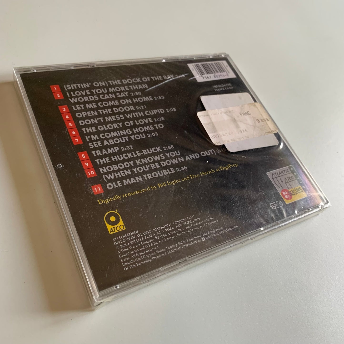 CD - Otis Redding - The Dock Of The Bay - Neuf