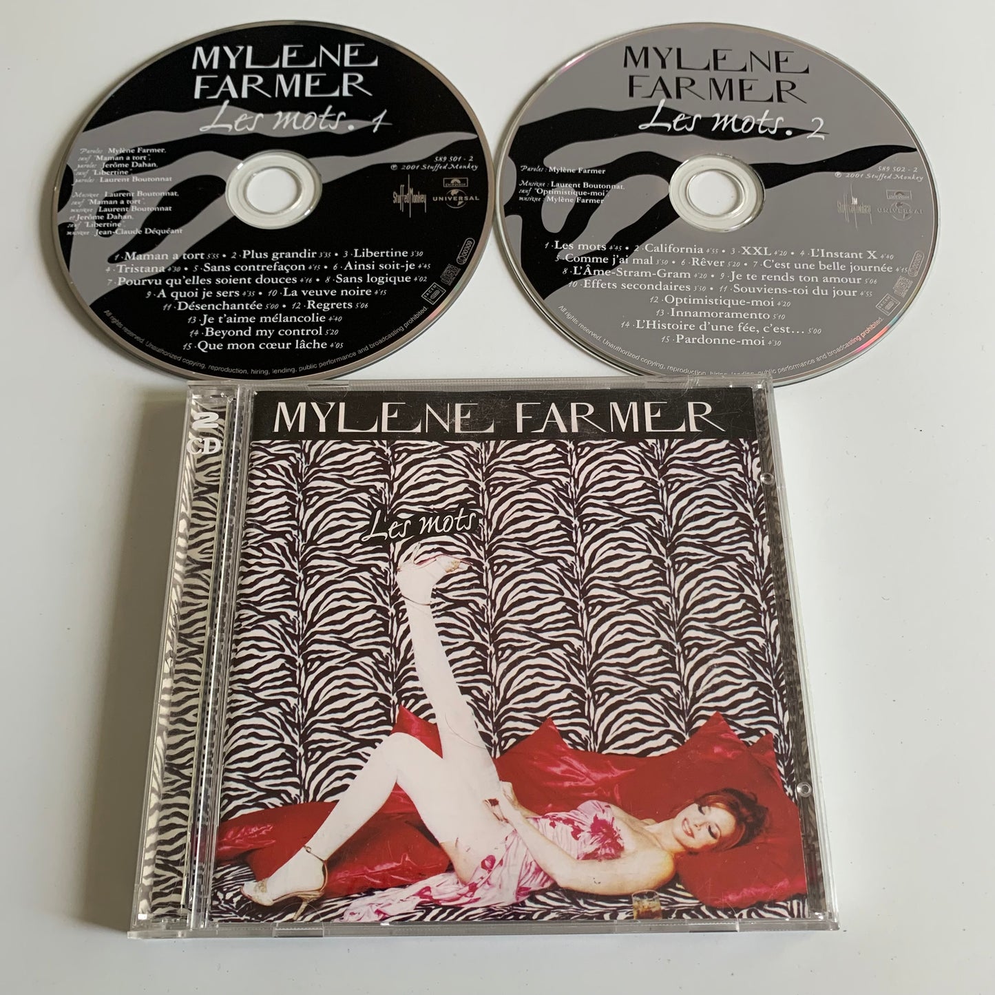 Mylene Farmer - Les Mots - 2001 Occasion