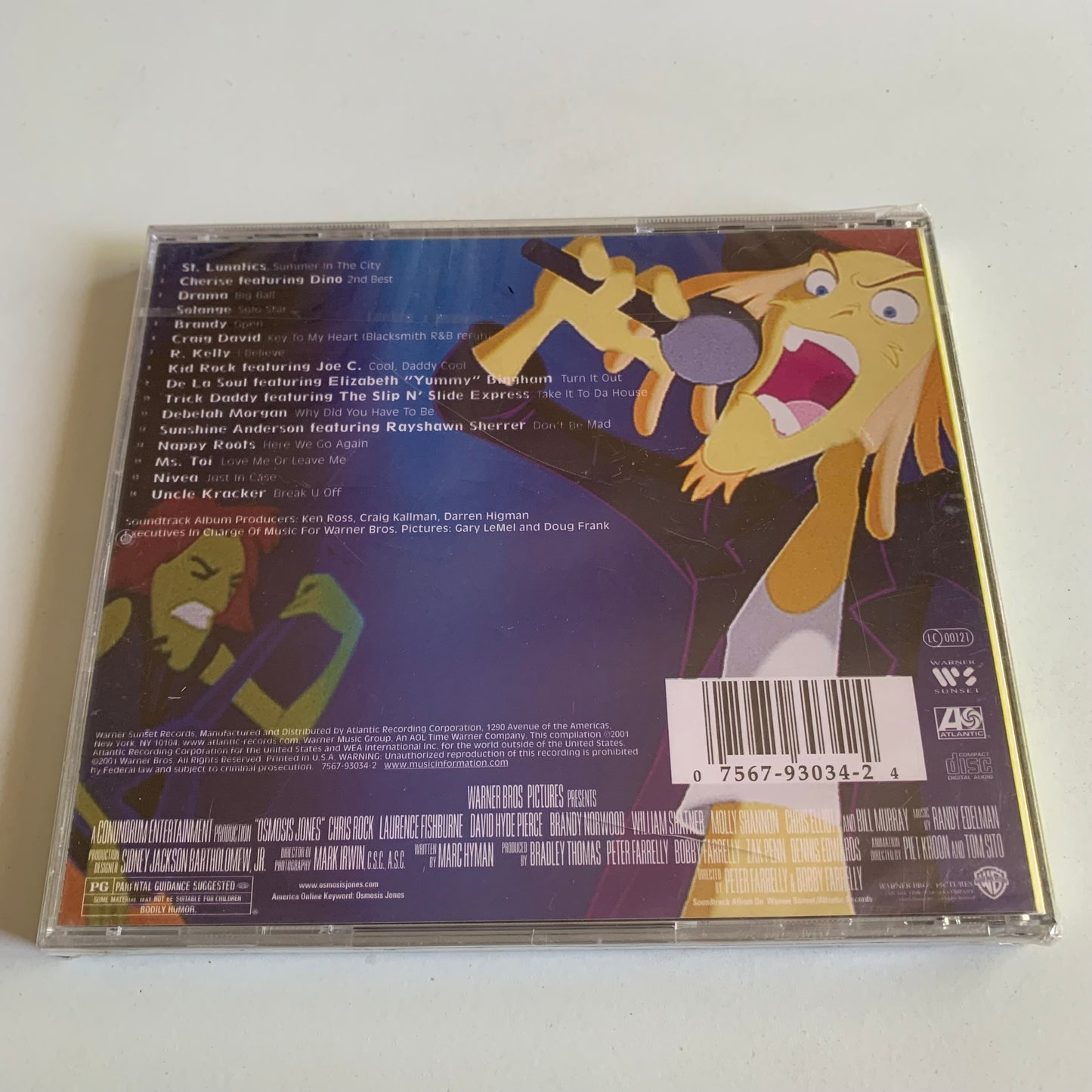 Various - Osmosis Jones Music From And Inspired By The Motion Picture - 2001 Neuf sous Blister