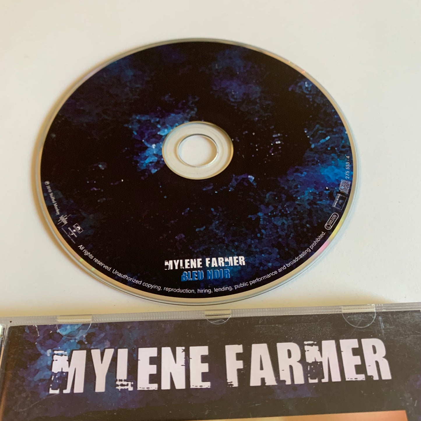 CD - Mylene Farmer - Bleu Noir - 2010 Occasion