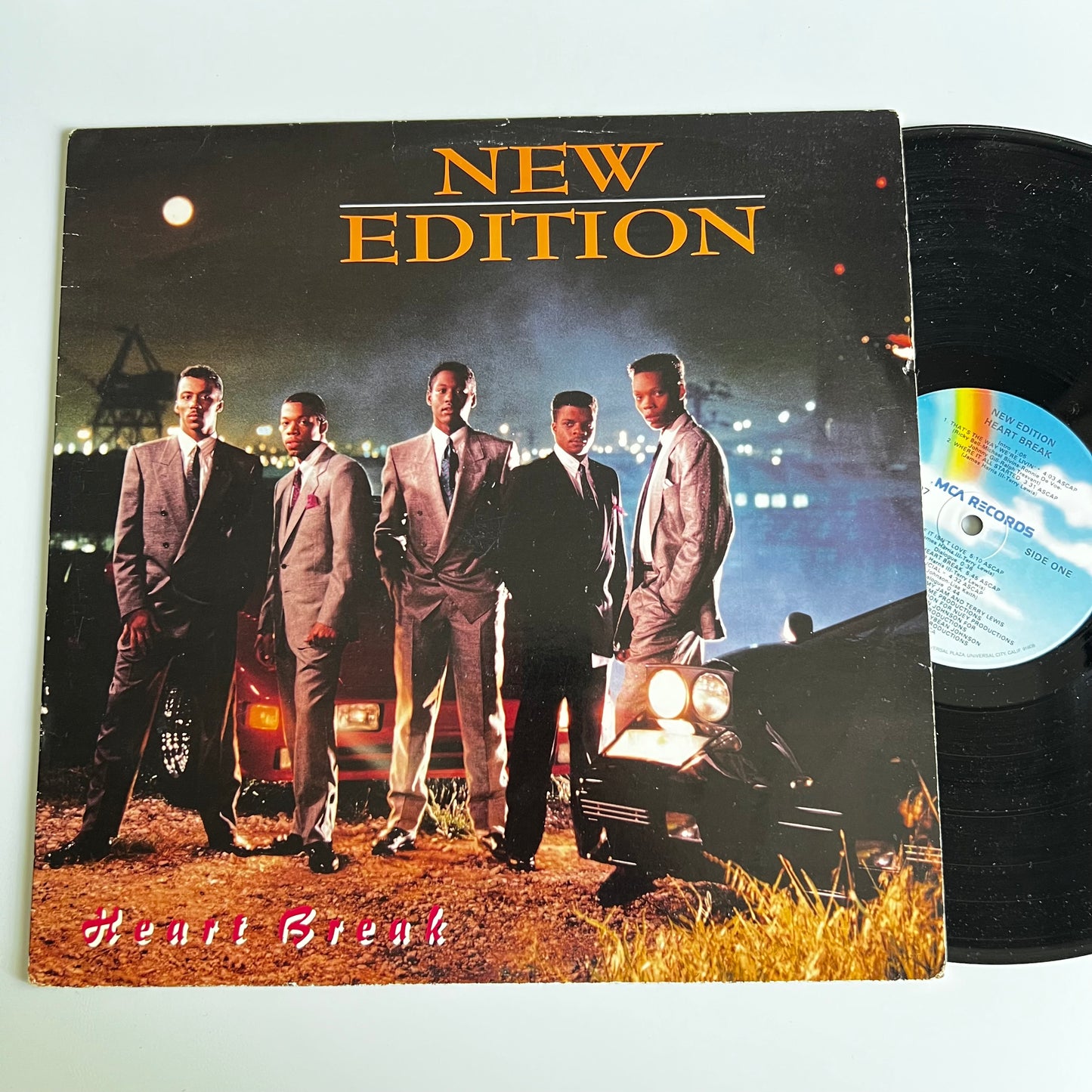 New Edition - Heart Break - LP 1988