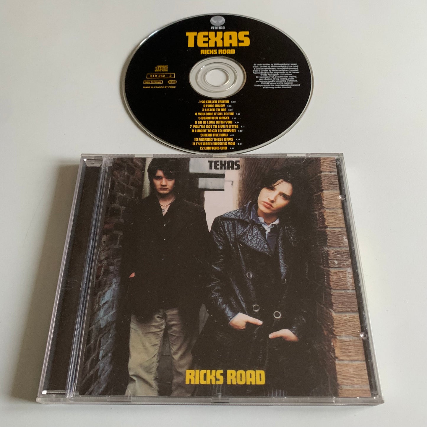 CD - Texas - Ricks Road - 1993 Occasion