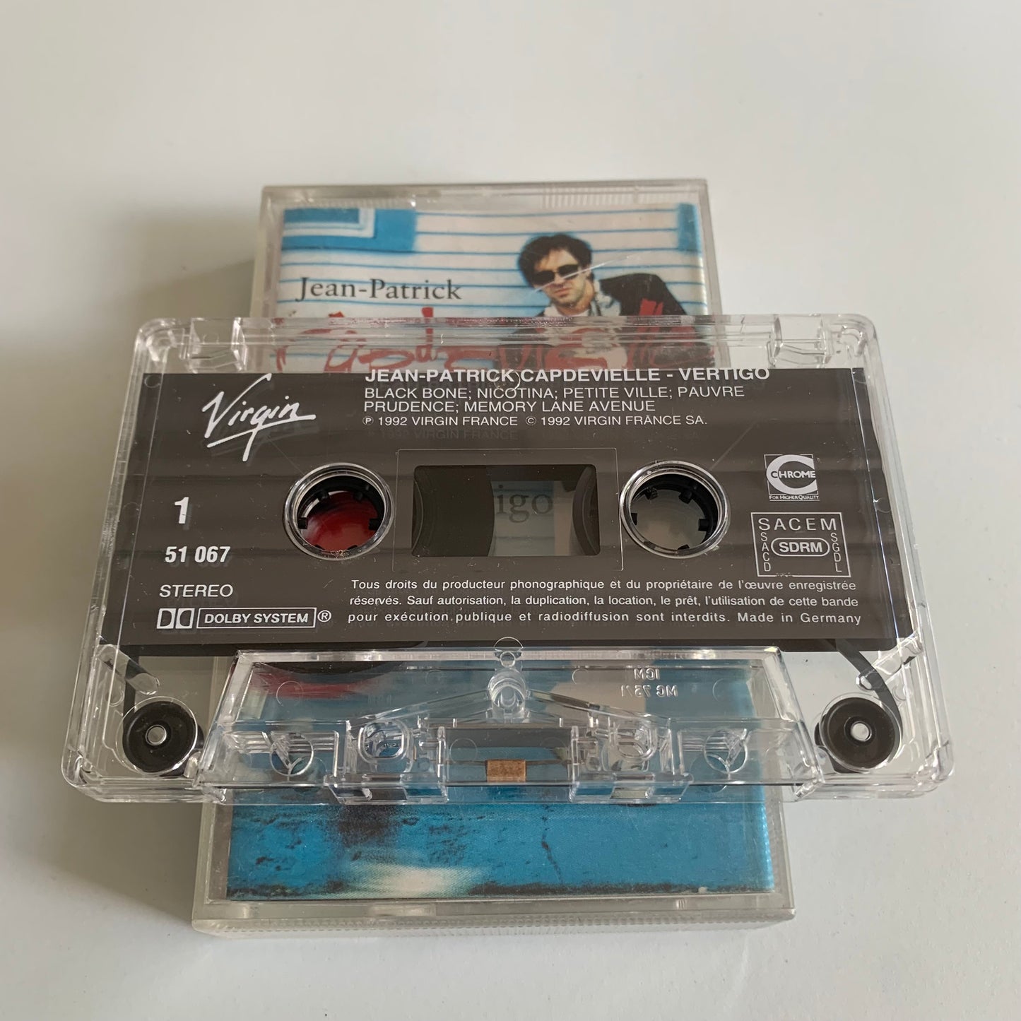 Jean-Patrick Capdevielle - Vertigo - 1992 Occasion