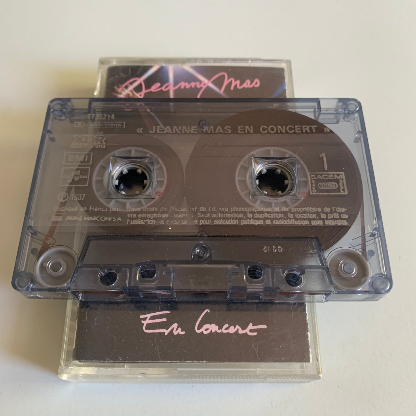 Jeanne Mas - Jeanne Mas En Concert - 1987 Occasion