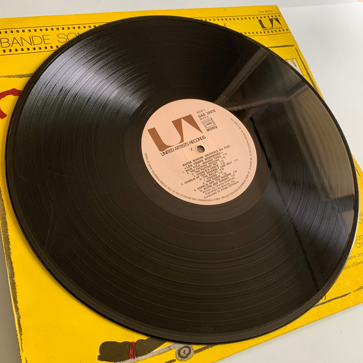 Charlie Chaplin - Les Temps Modernes (Modern Times) - LP Occasion