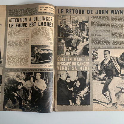 Johnny Hallyday - Magazine Ciné Monde - Numéro 1596 / 9 mars 1965