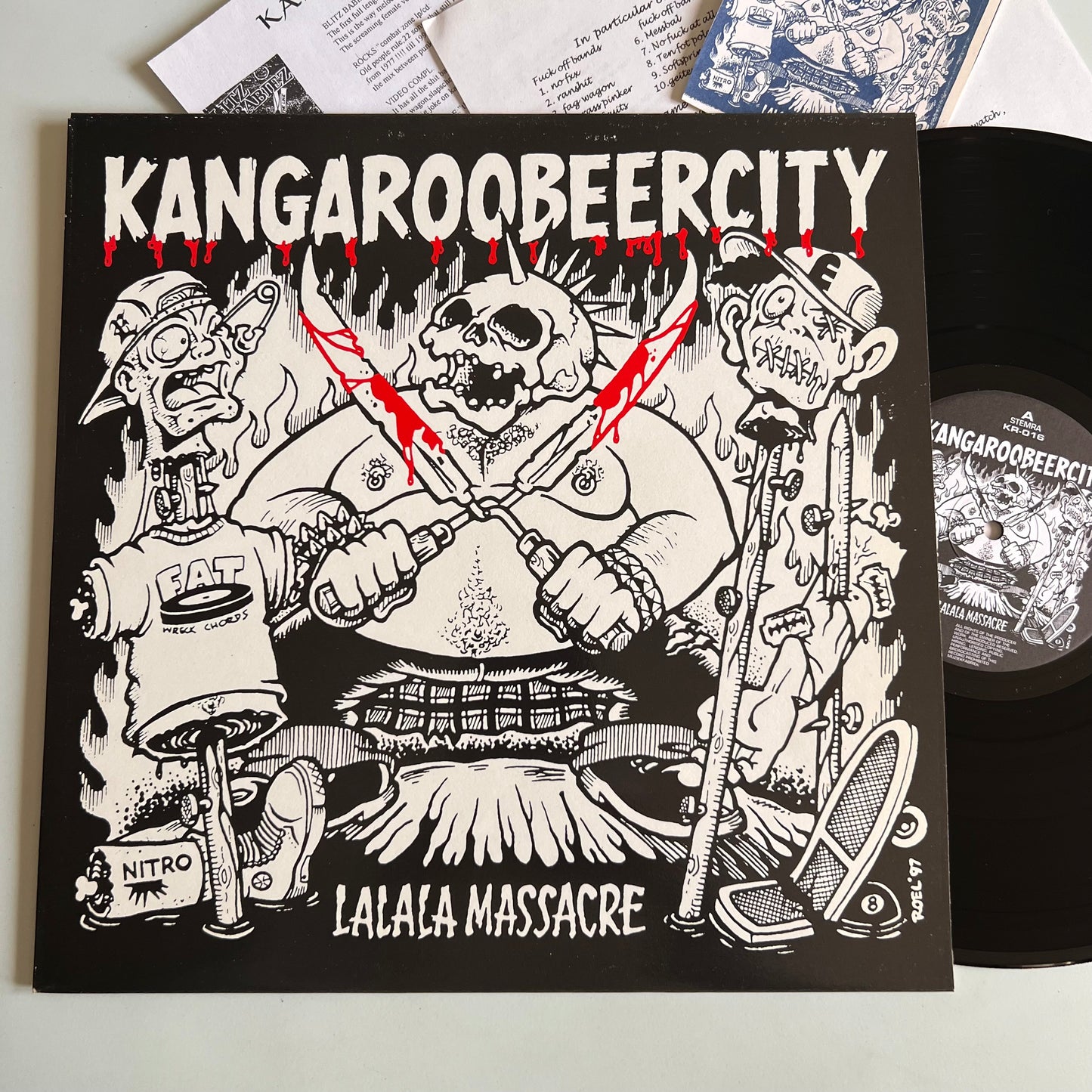 Compilation - Kangaroobeercity - Lalala Massacre - LP 1997