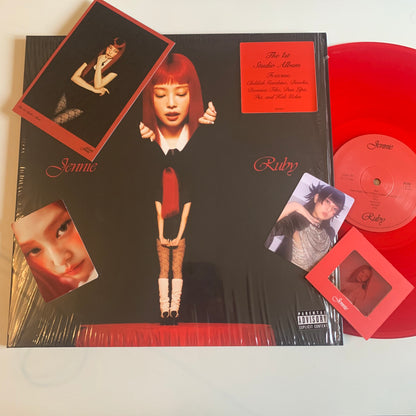 Jennie - Ruby - Exclusive Translucent Red Vinyl - LP 2025 Occasion