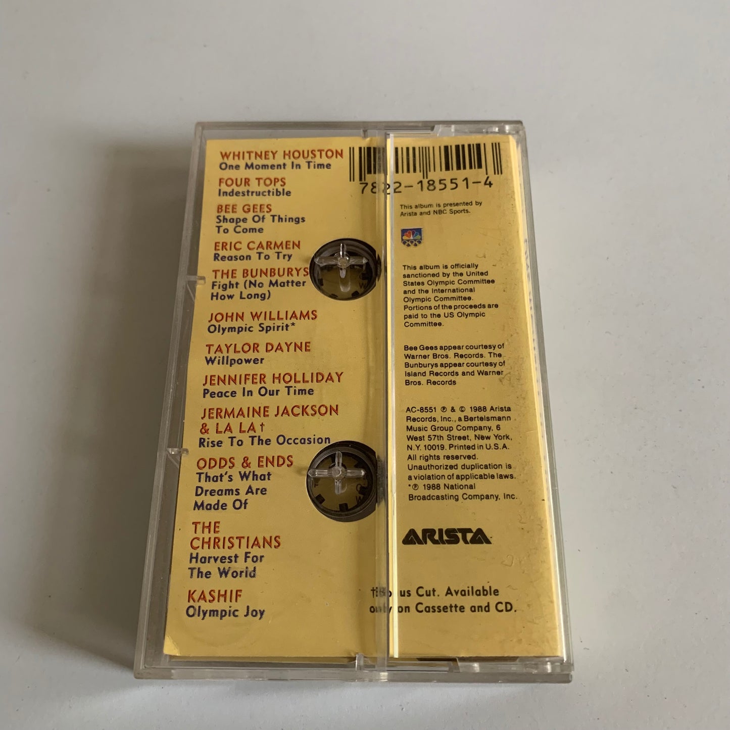 Variétés - 1988 Summer Olympics Album: One Moment In Time - Occasion