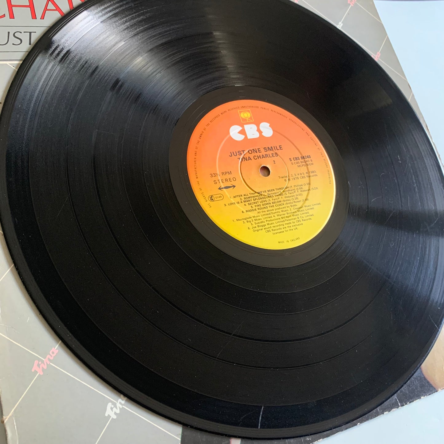 Tina Charles - Just One Smile - LP 1980