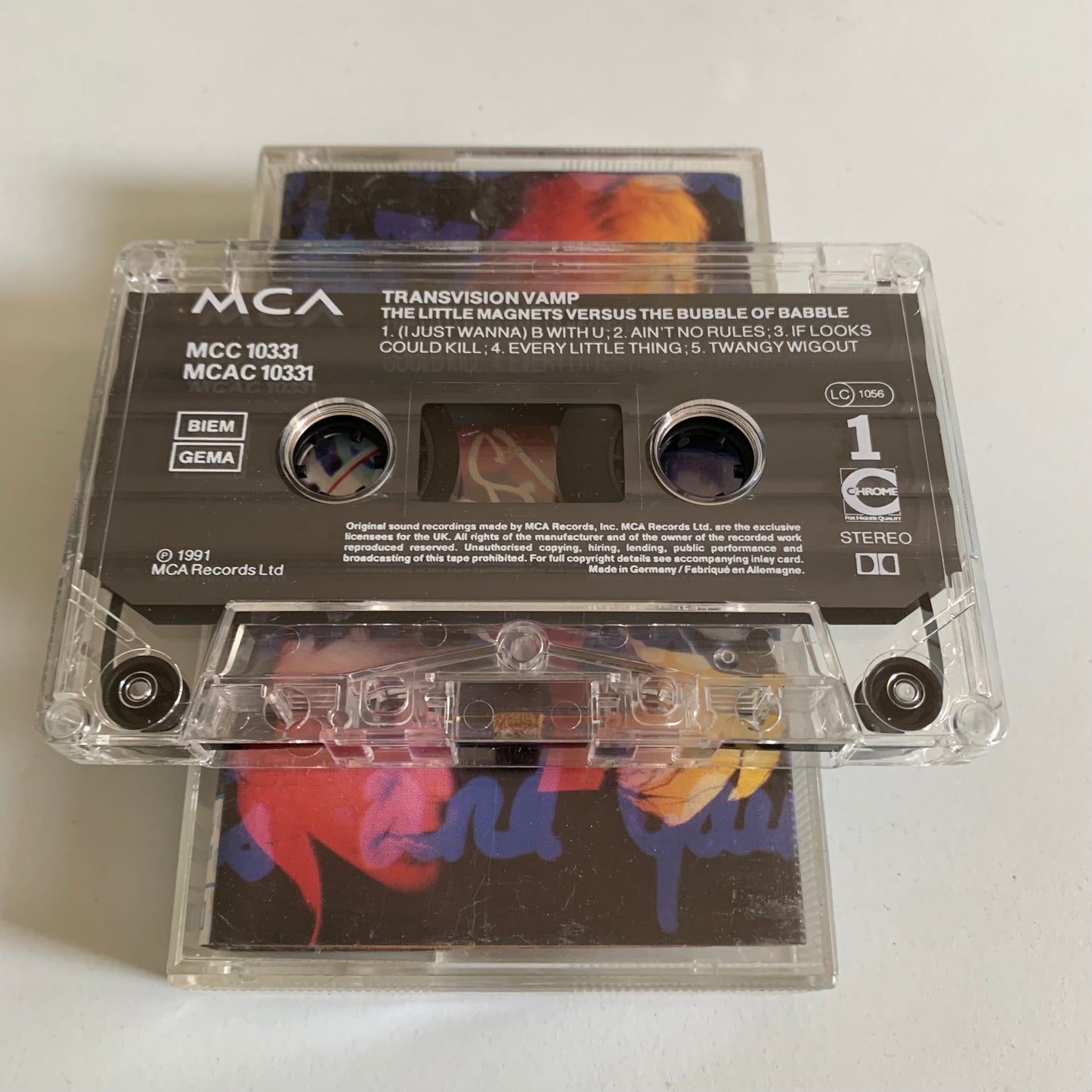 Transvision Vamp - Little Magnets versus The Bubble Of Babble - 1991 Occasion