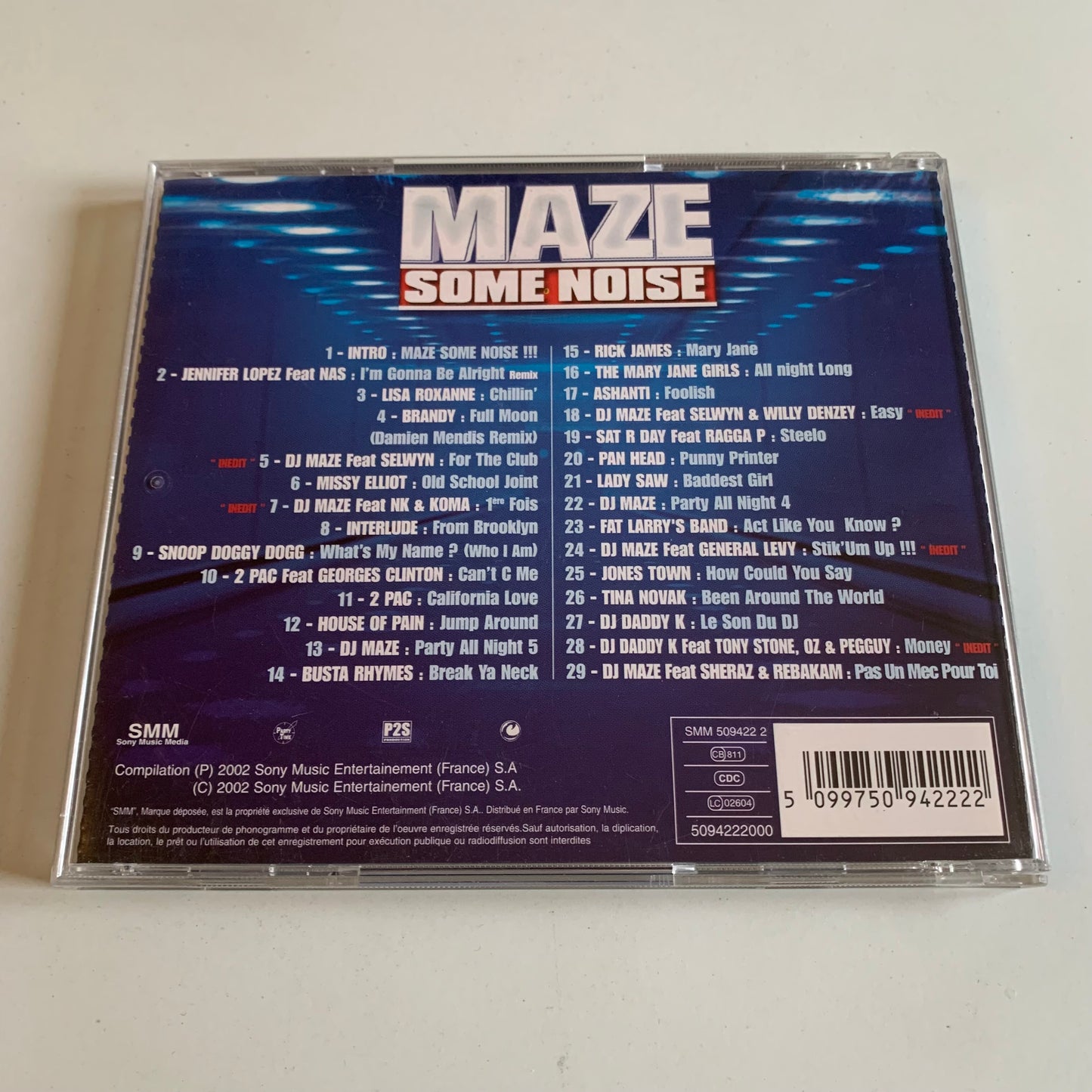 CD - DJ Maze - Maze Some Noise - 2002 Occasion