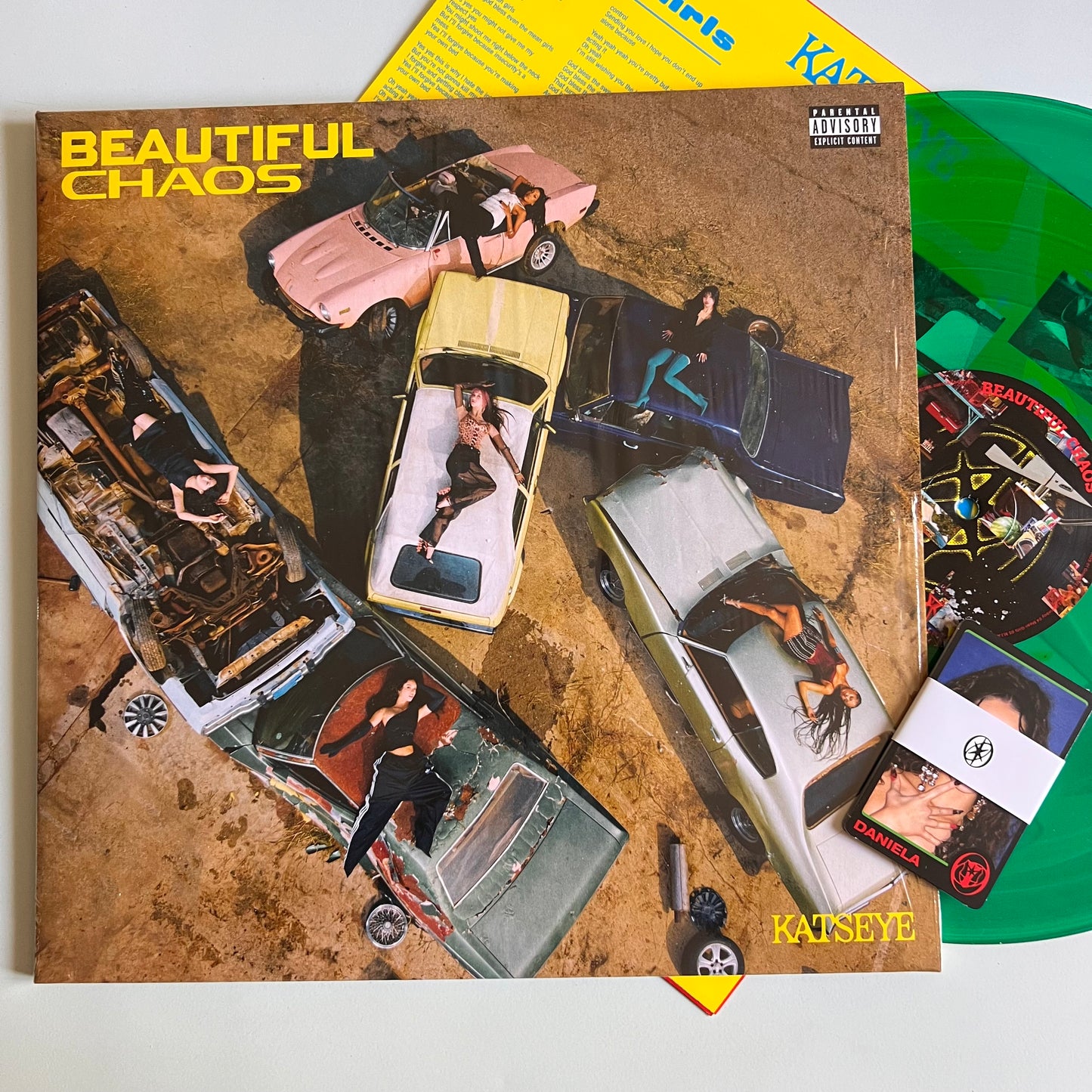 Katseye - Beautiful Chaos - EP Lime Neon 2025