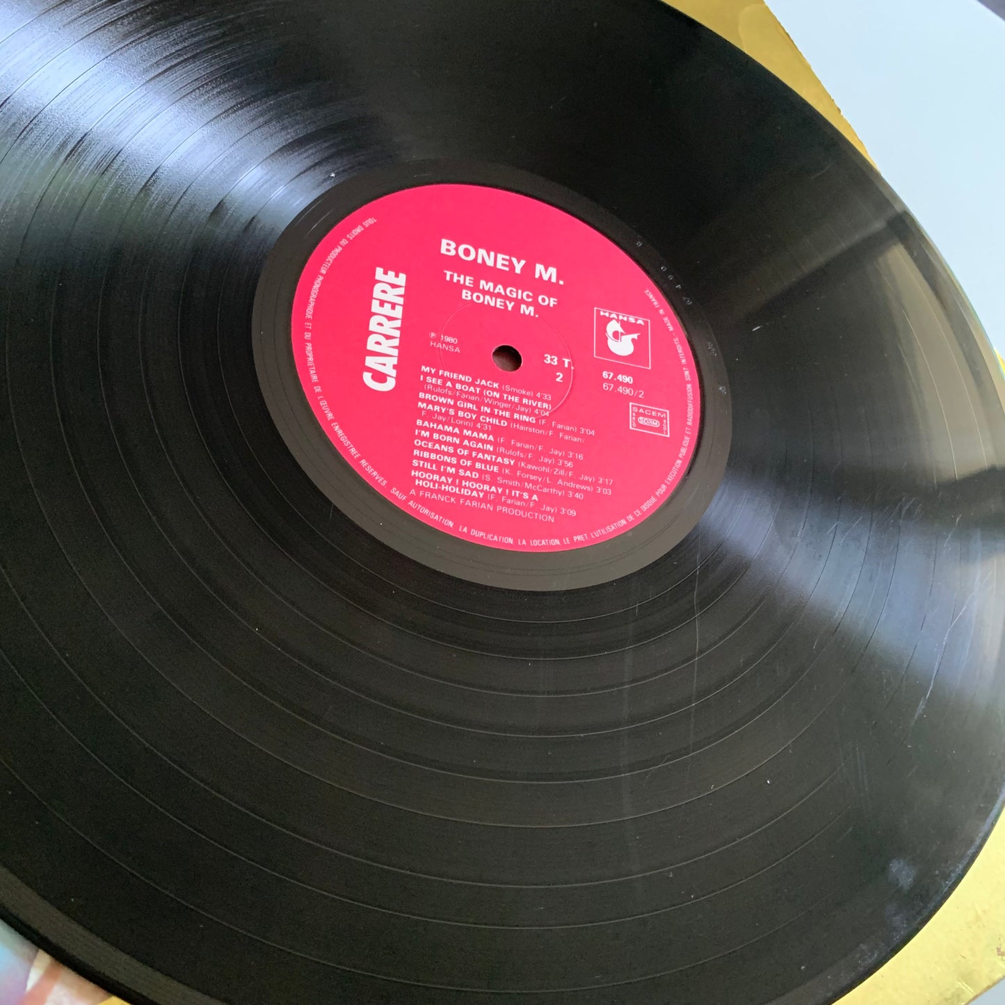 Boney M. - The Magic Of Boney M. - LP 1980 Occasion