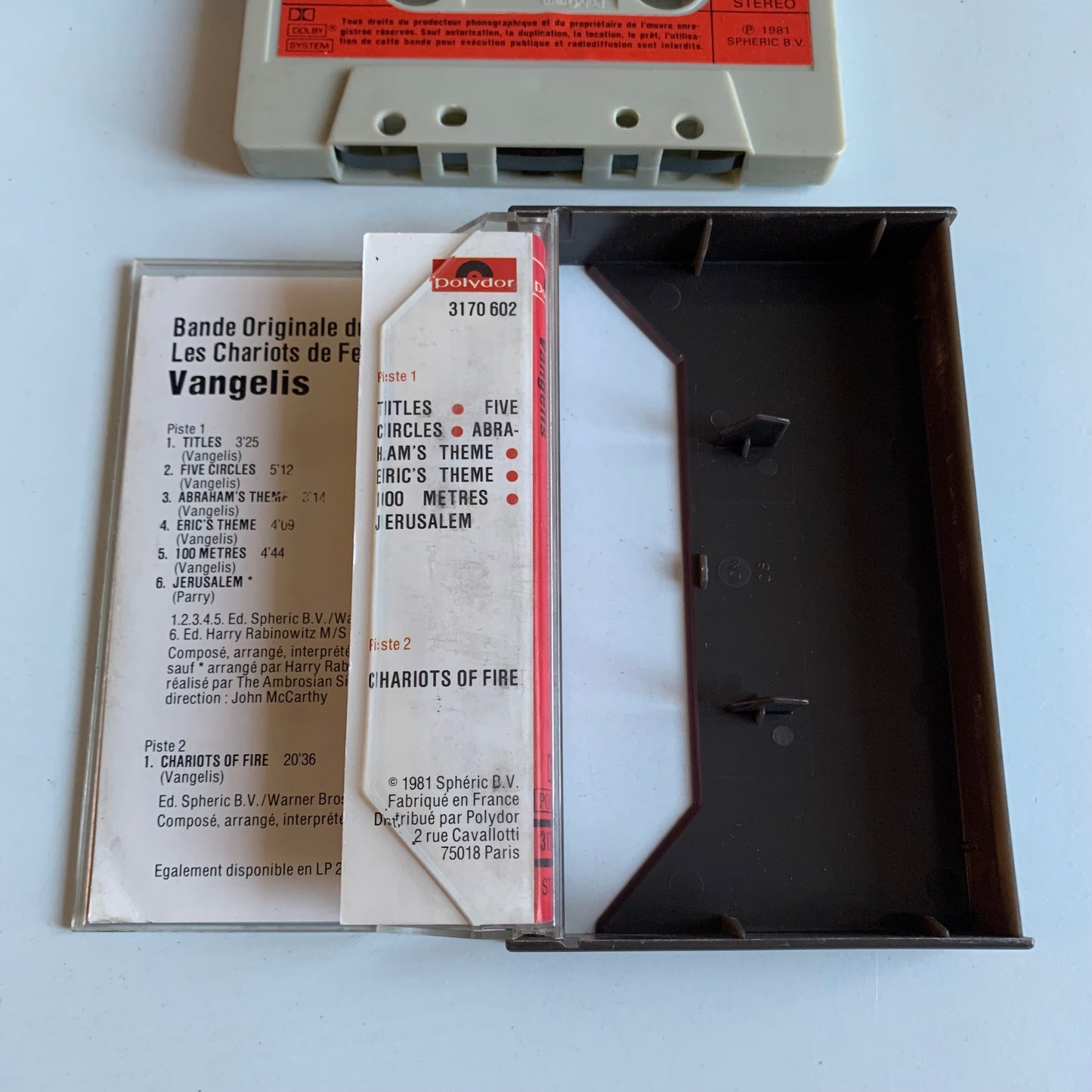 Vangelis - Les Chariots de Feu (Bande Originale Du Film) - 1981 Occasion