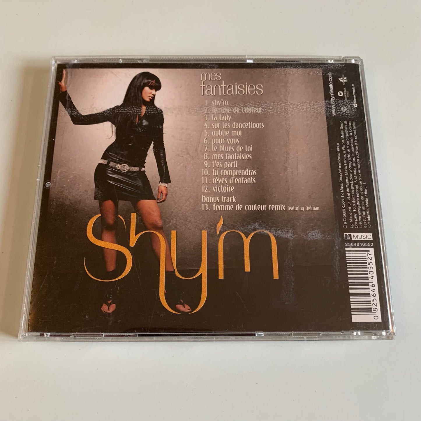 CD - Shy’m - Mes Fantaisies - 2006
