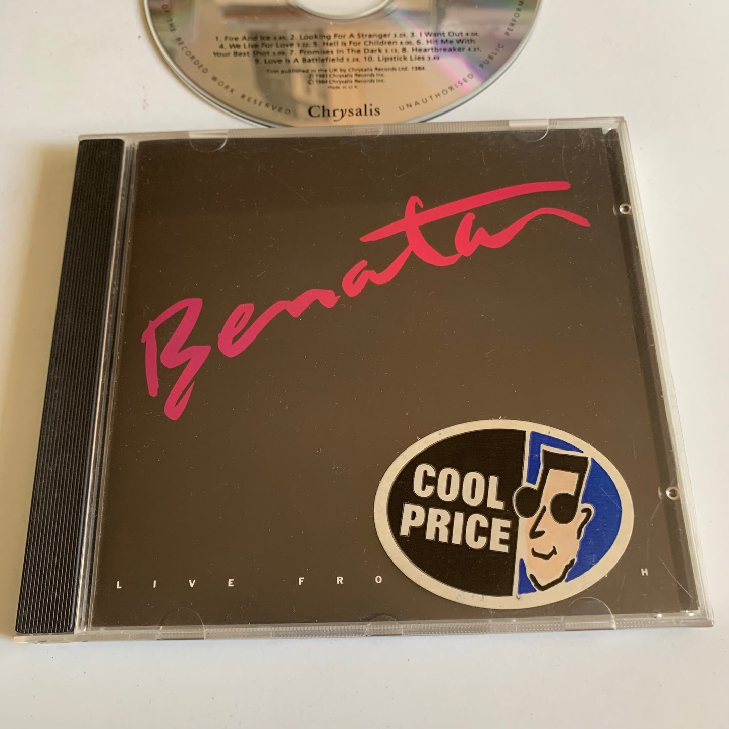 Par Benatar - Live From Earth - Occasion