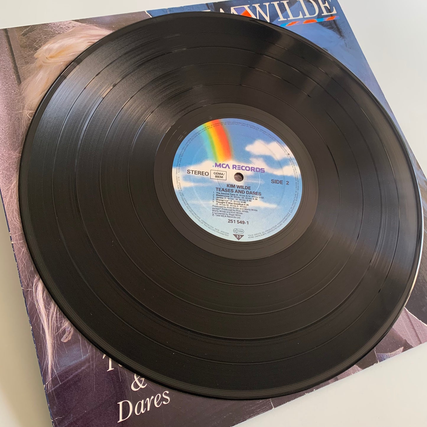 Kim Wilde - Teases & Dares - LP 1984 Occasion
