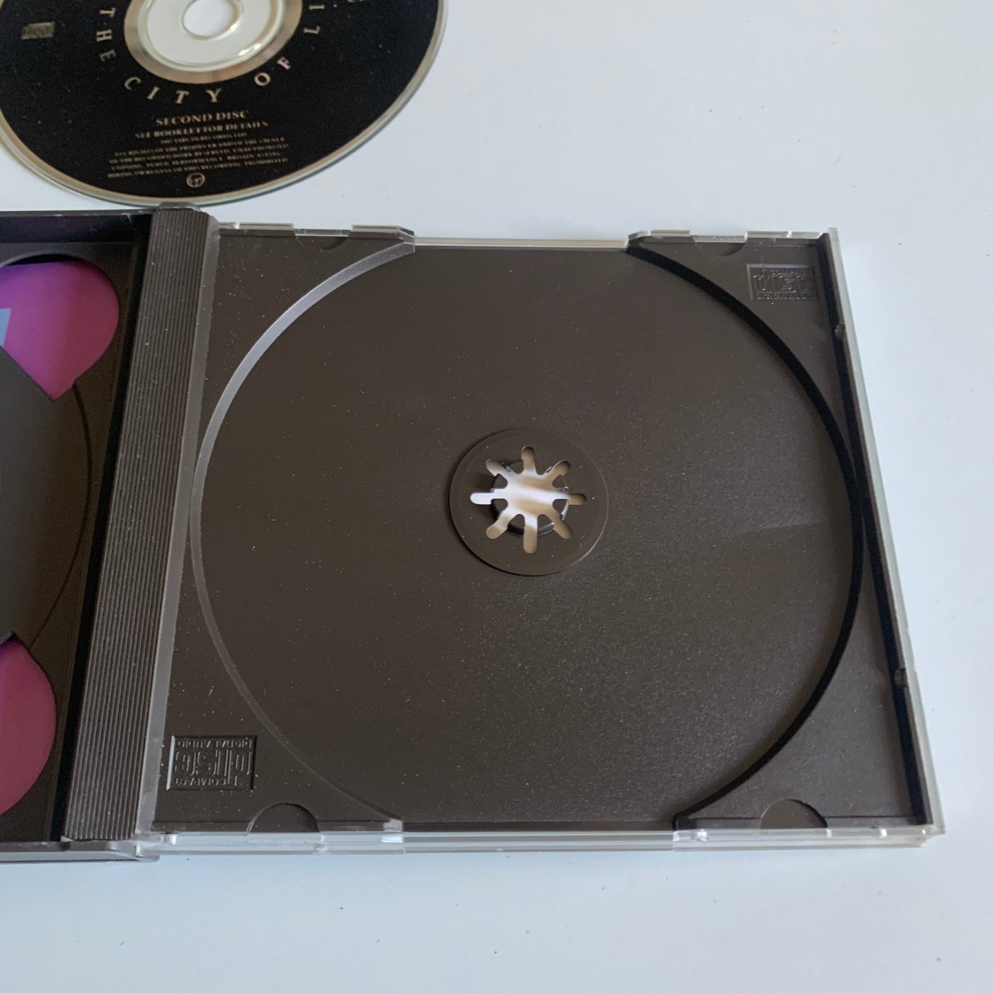 CD - Simple Minds - Live In The City Of Light - 1987 Occasion