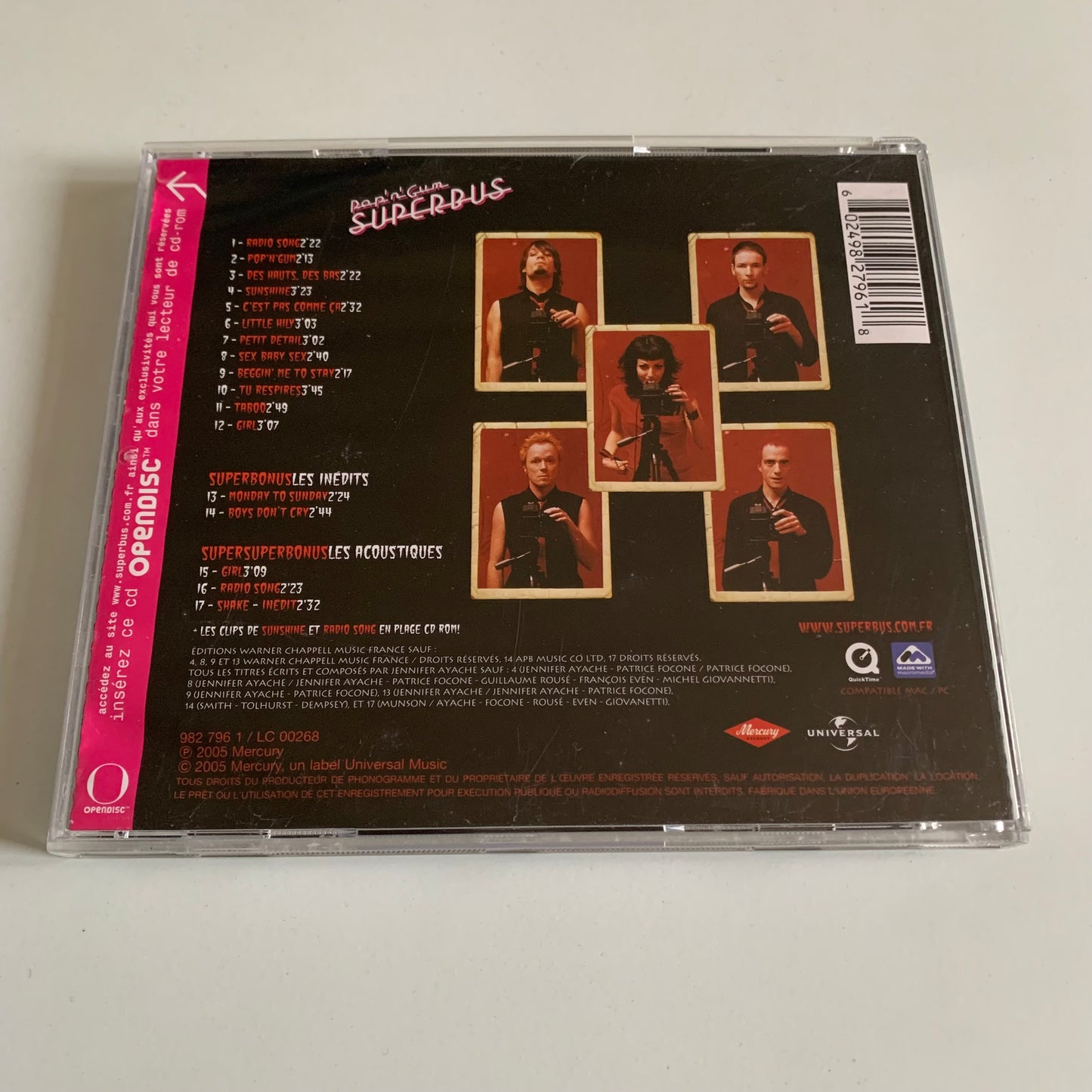 CD - Superbus - Pop 'n' Gum - 2005 Occasion