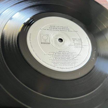 Edwin Hawkins - Give Us Peace - LP 1987