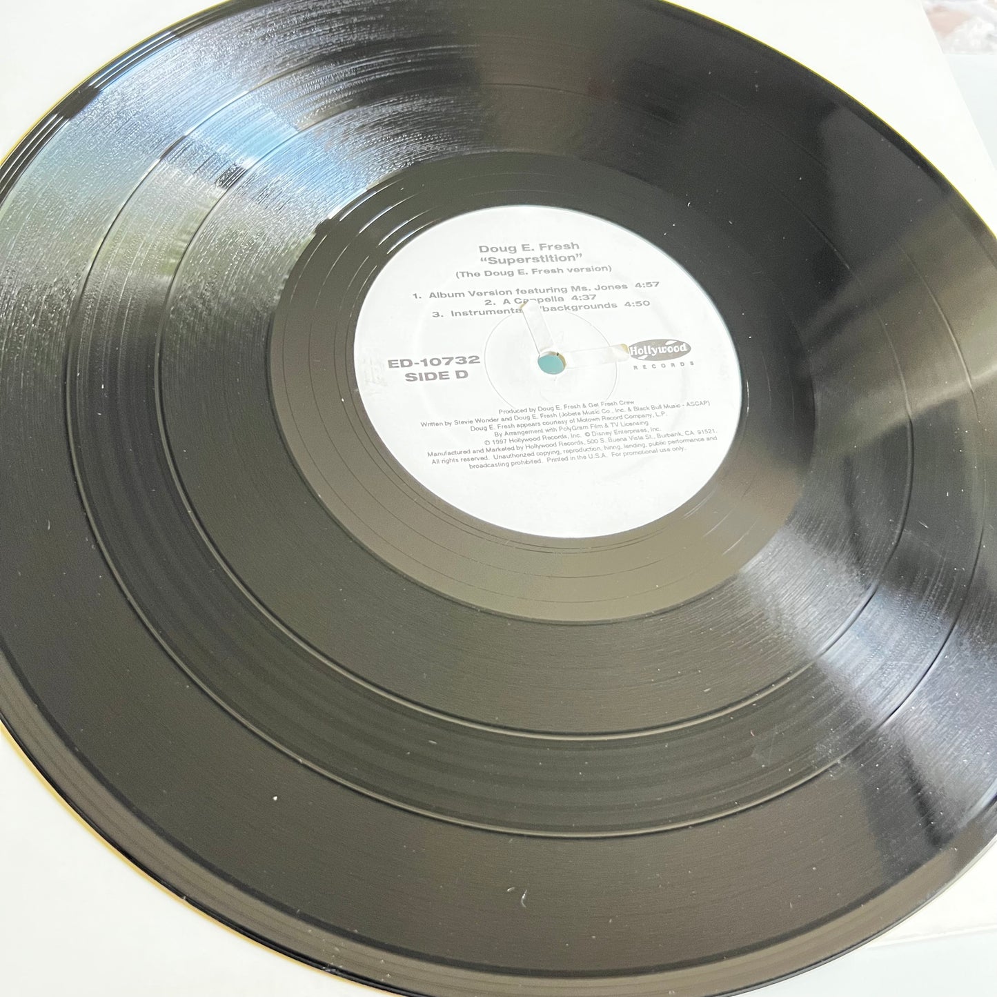 Doug E. Fresh - Jade - Superstition / Keep On Risin' - Single Promo 1997