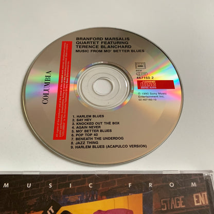 CD - Branford Marsalis Quartet - Terence Blanchard - Music From Mo' Better Blues - Occasion