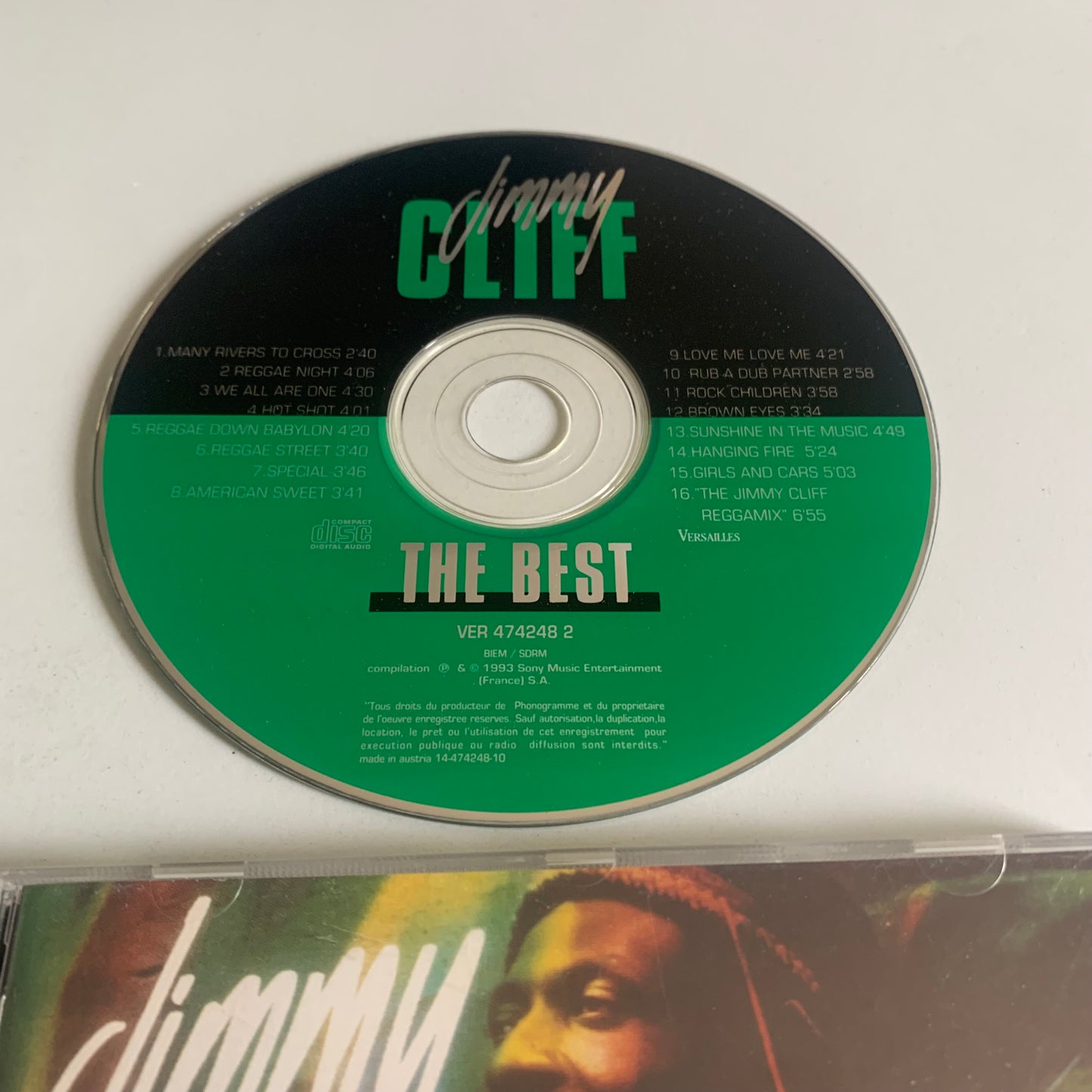CD - Jimmy Cliff - The Best - 1993 Occasion