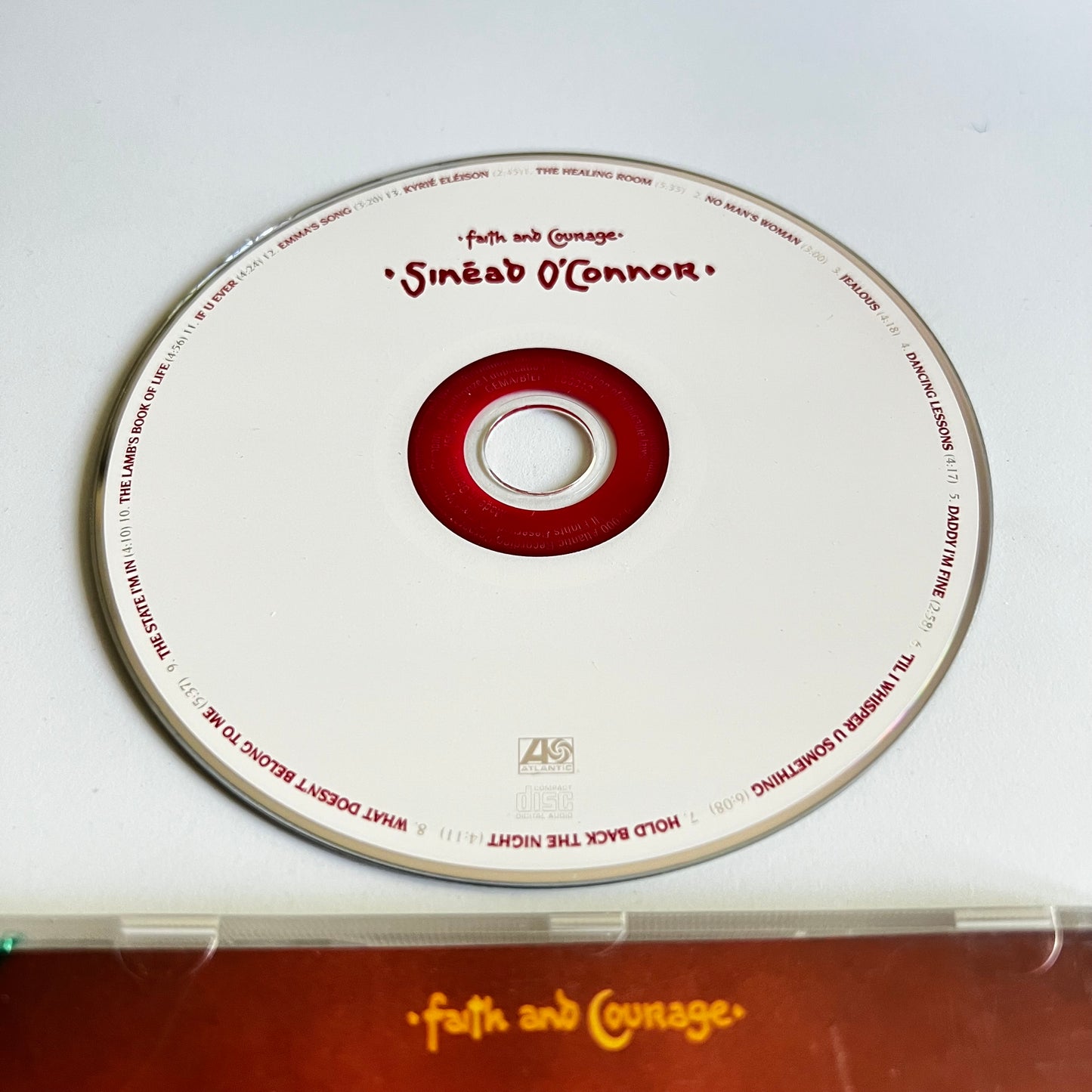 CD - Sinéad O'Connor - Faith And Courage - 2000