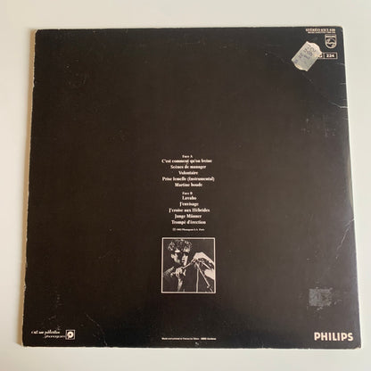 Alain Bashung - Play Blessures - LP 1982 Occasion